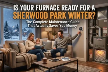 Furnace maintenance in Sherwood Park before winter prevents costly breakdowns at -30°C. This guide covers costs, checklists, warning signs, and when to call.