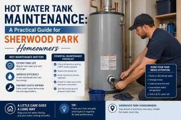 Hot Water Tank Maintenance: A Practical Guide for Sherwood Park Homeowners