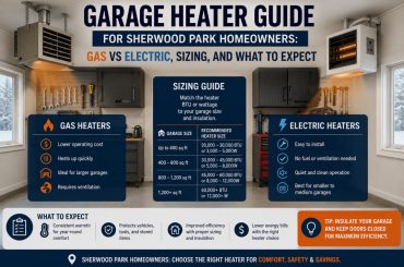 Garage Heater Guide for Sherwood Park Homeowners: Gas vs Electric, Sizing, and What to Expect
